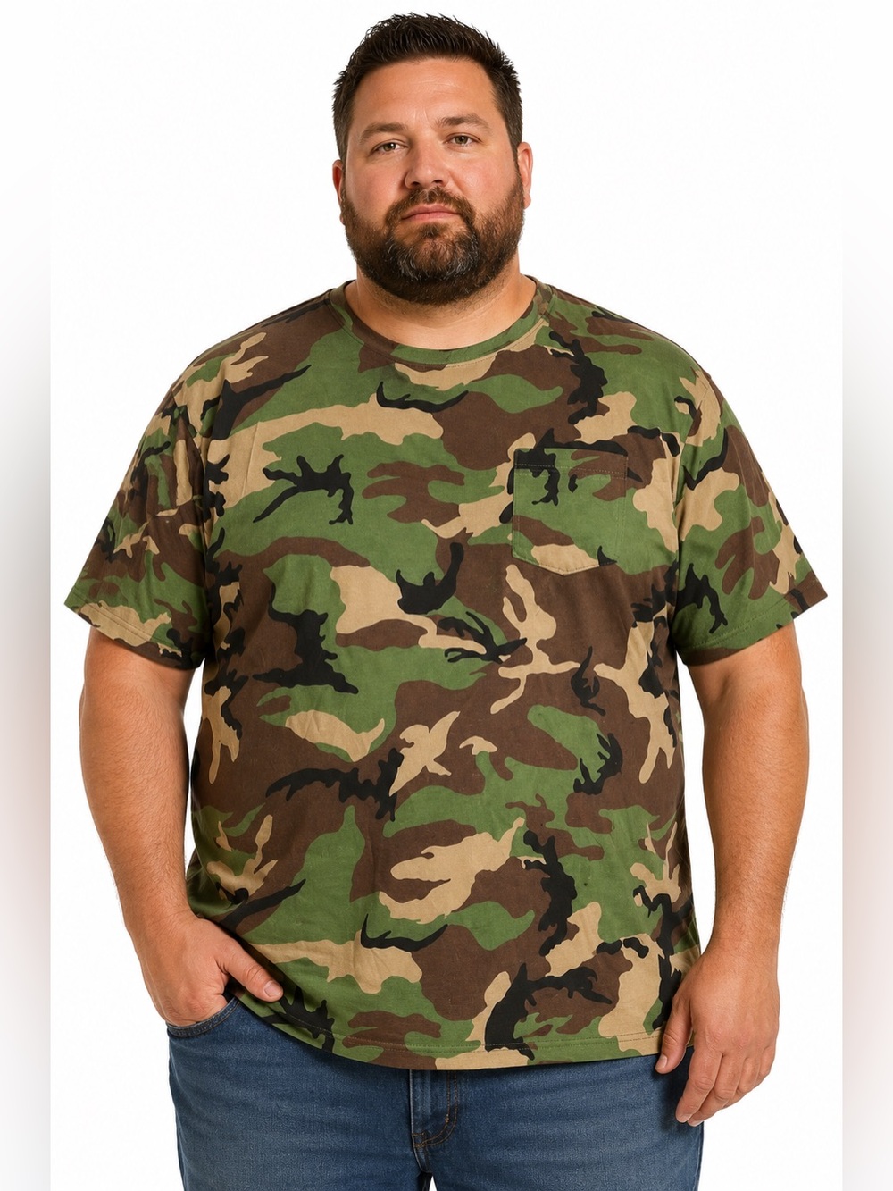 🔥 Ralph Lauren Blue Label Camouflage T-Shirt 🔥
Size 5X / 5XB / 5G — relaxed fit